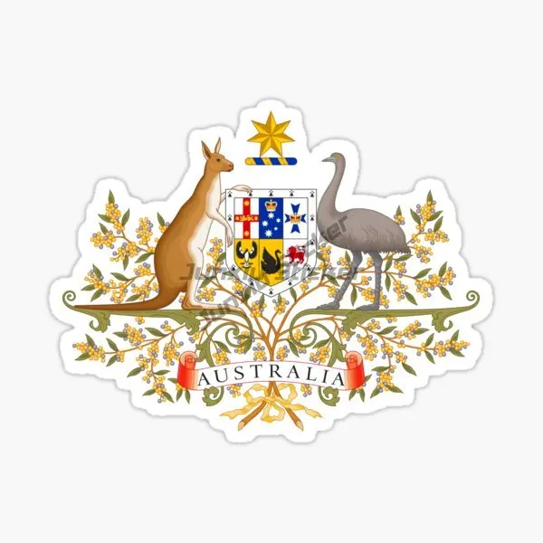 Australia Flag Map Kangaroo Em - Car Accessories Australia ulasan dan harga