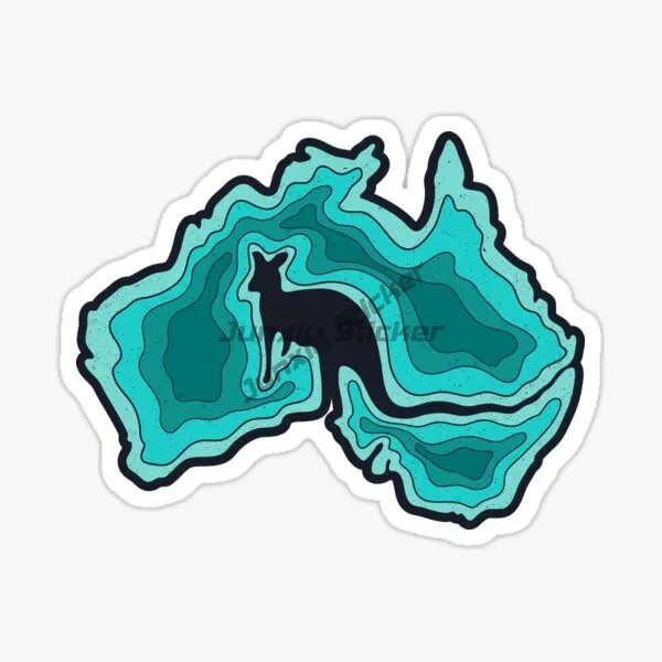 Australia Flag Map Kangaroo Em - Car Accessories Australia ulasan dan harga