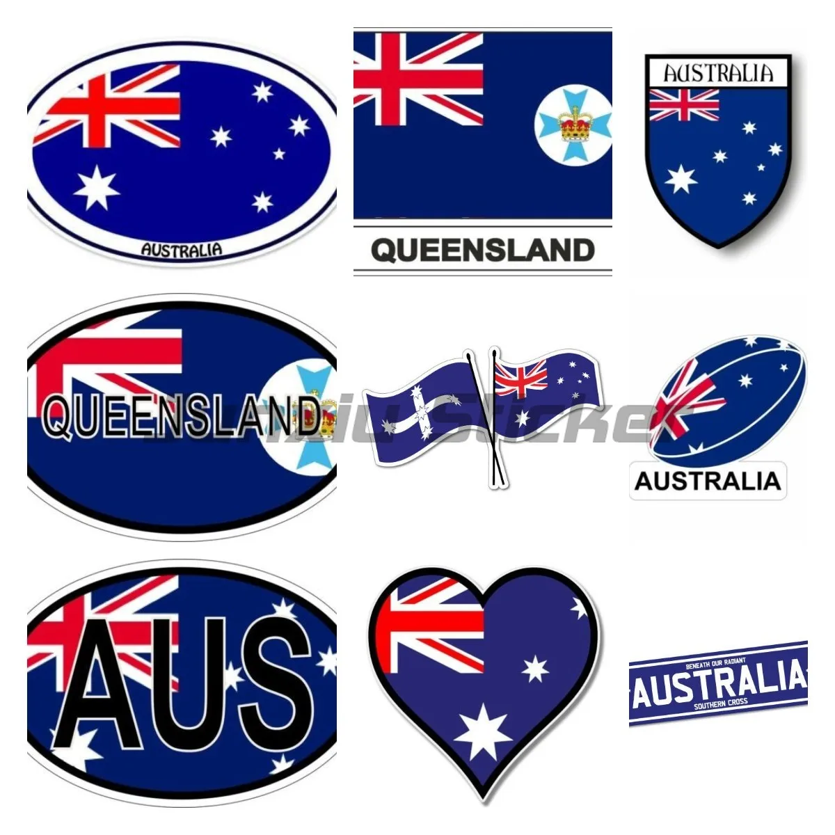 Australia Vinyl Car Sticker La - Car Accessories Australia ulasan dan harga