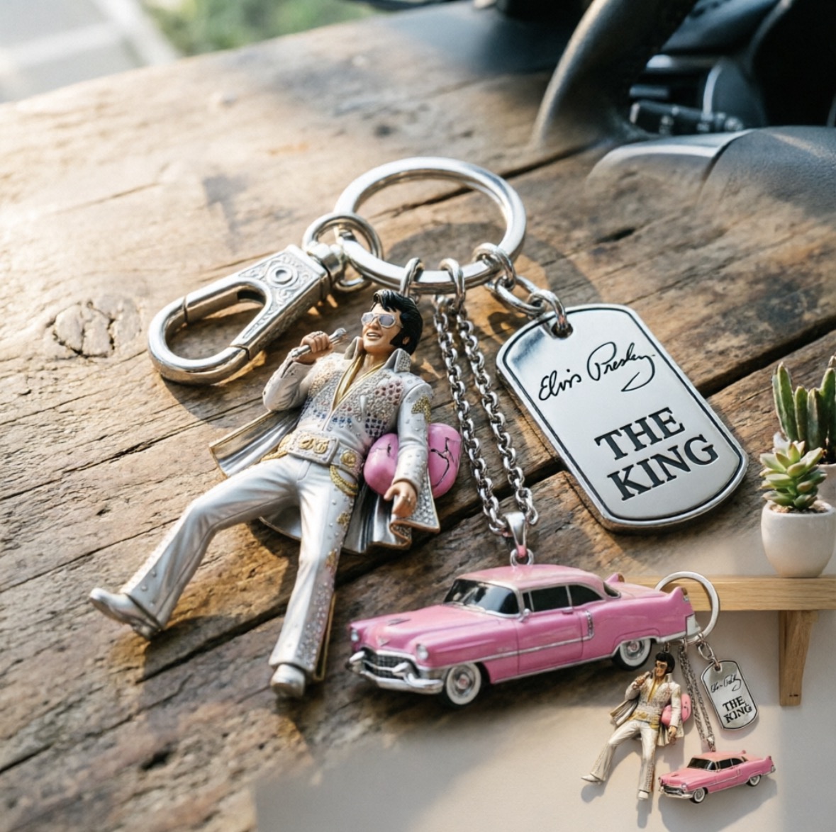 Michael Jackson Keychain, Clas - Car Accessories Gifts For Men ulasan dan harga