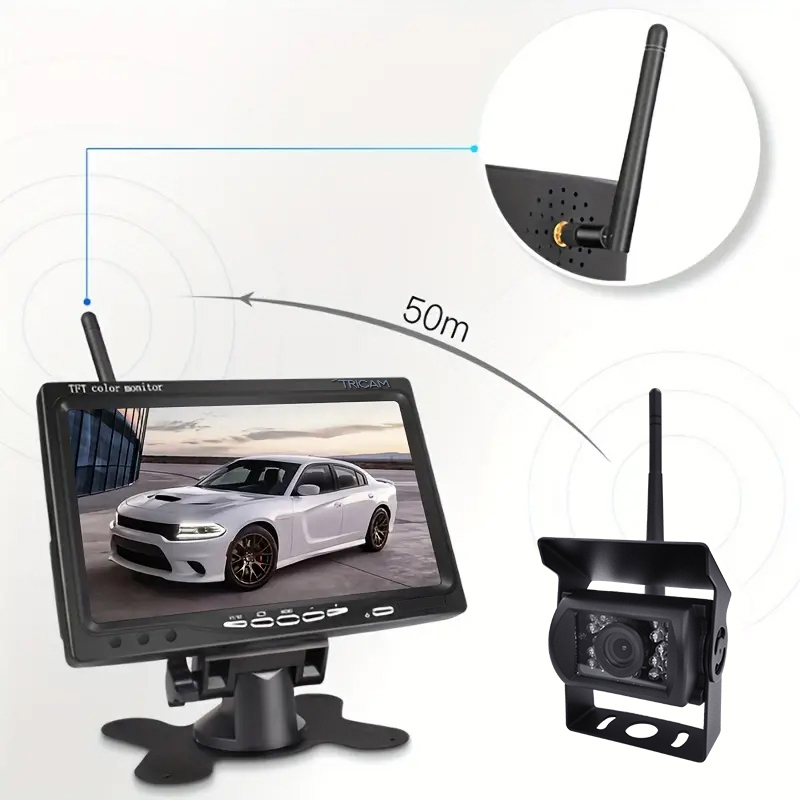 Wireless Car Reversing Backup  - Rear Camera For Car ulasan dan harga
