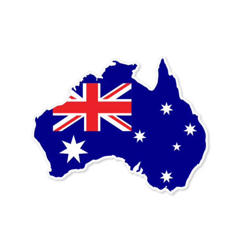 New Design Australian Map Flag - Car Accessories Australia ulasan dan harga