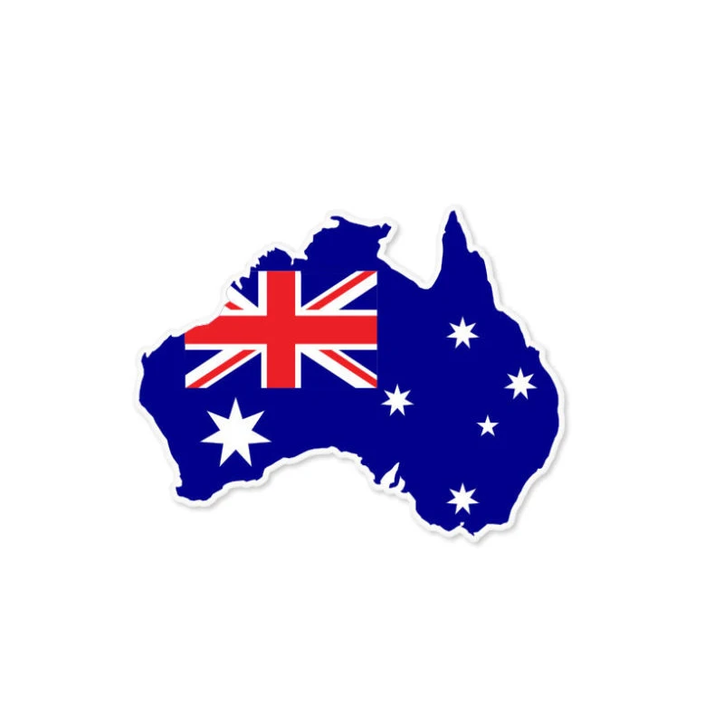 New Design Australian Map Flag - Car Accessories Australia ulasan dan harga