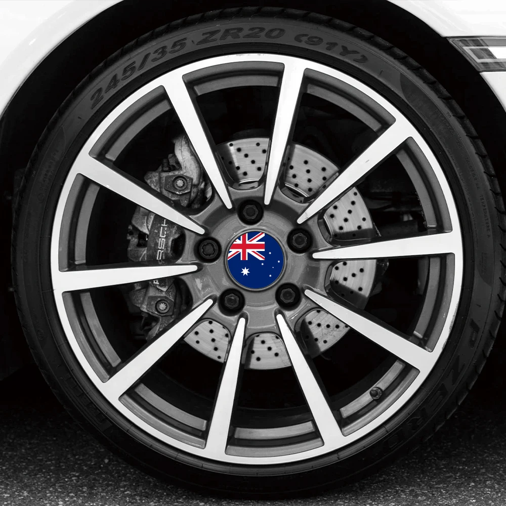 Various Australian Flag Stylin - Car Accessories Australia ulasan dan harga