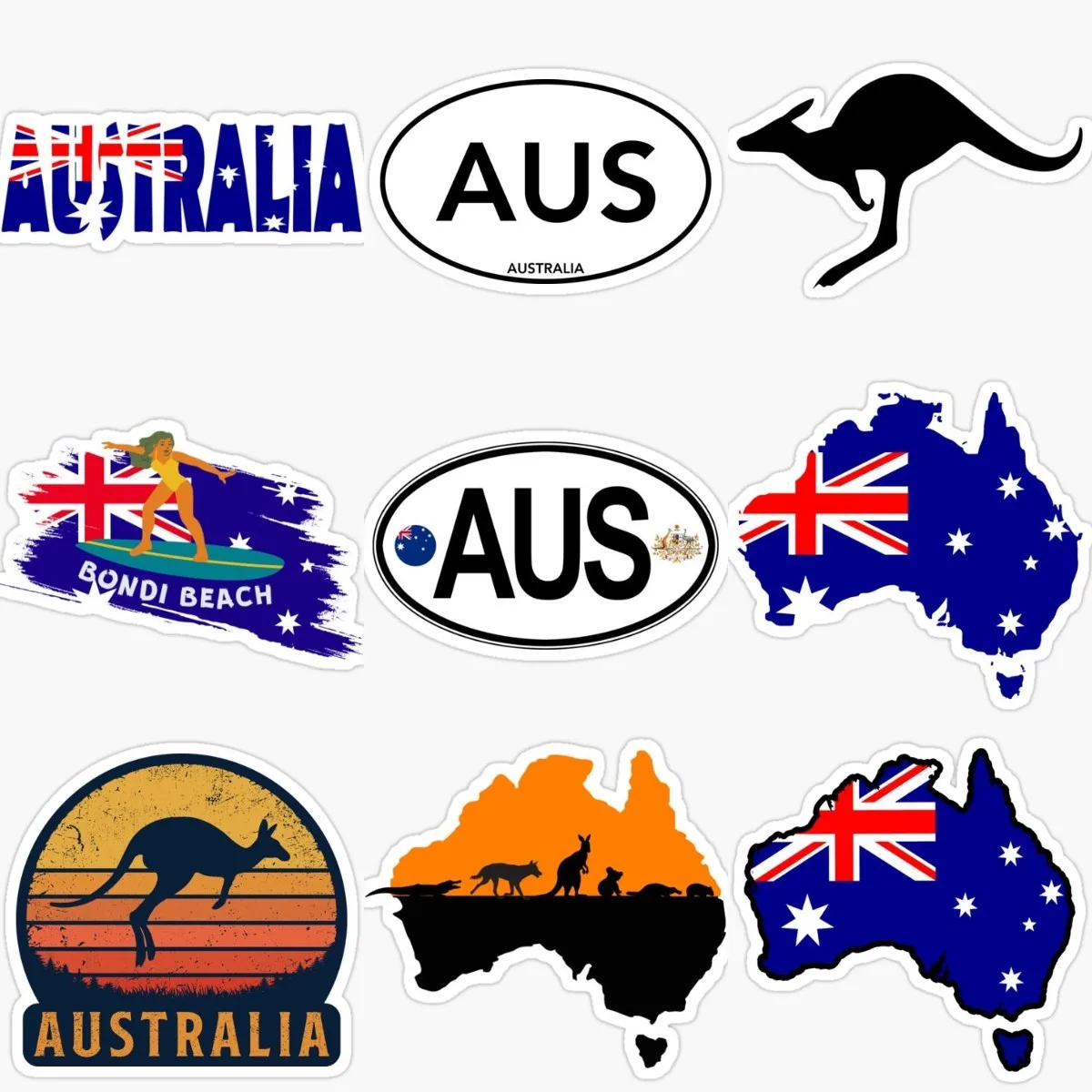 Creative AUS Australia Flag Ma - Car Accessories Australia ulasan dan harga