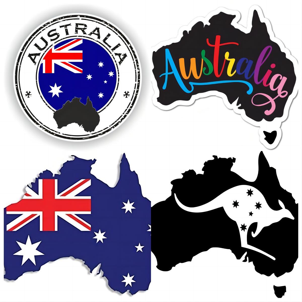 Australia Flag Sticker and Dec - Car Accessories Australia ulasan dan harga