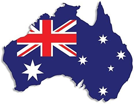 Australia Flag Sticker and Dec - Car Accessories Australia ulasan dan harga