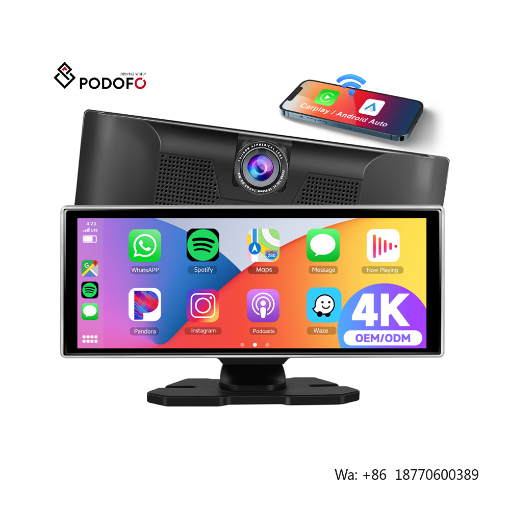 Podofo 11.26'' Portable Wirele - Rear Camera For Car ulasan dan harga